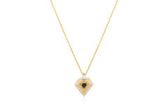  Sunshine Chaser - Silver / 14kt GP - Zirconia - 46-50 cm